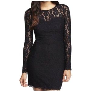 Black lace Express dress